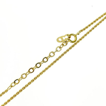 Christian Dior GP CD Logo Necklace Women's Gold 408156 Necklace