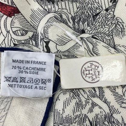 Hermes Spring/summer 2023 Scarf Shawl Cashmere And Silk Carre 140 Large Retour