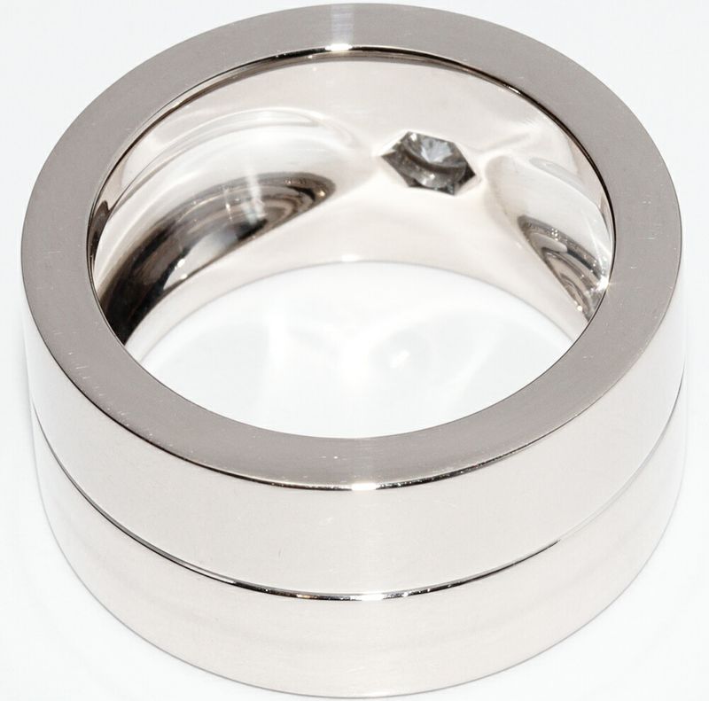 Cartier Ring 18K White Gold Diamond 1P High Love Ring