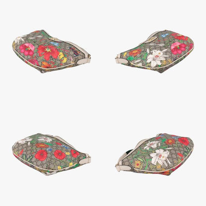 Guccigg Supreme Flora Ophidia White X Beige X Multicolor PVC Coated Canvas