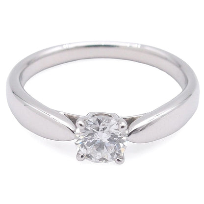 Tiffany & Co Harmony Engagement Ring Platinum Diamond Round Brilliant — view 2