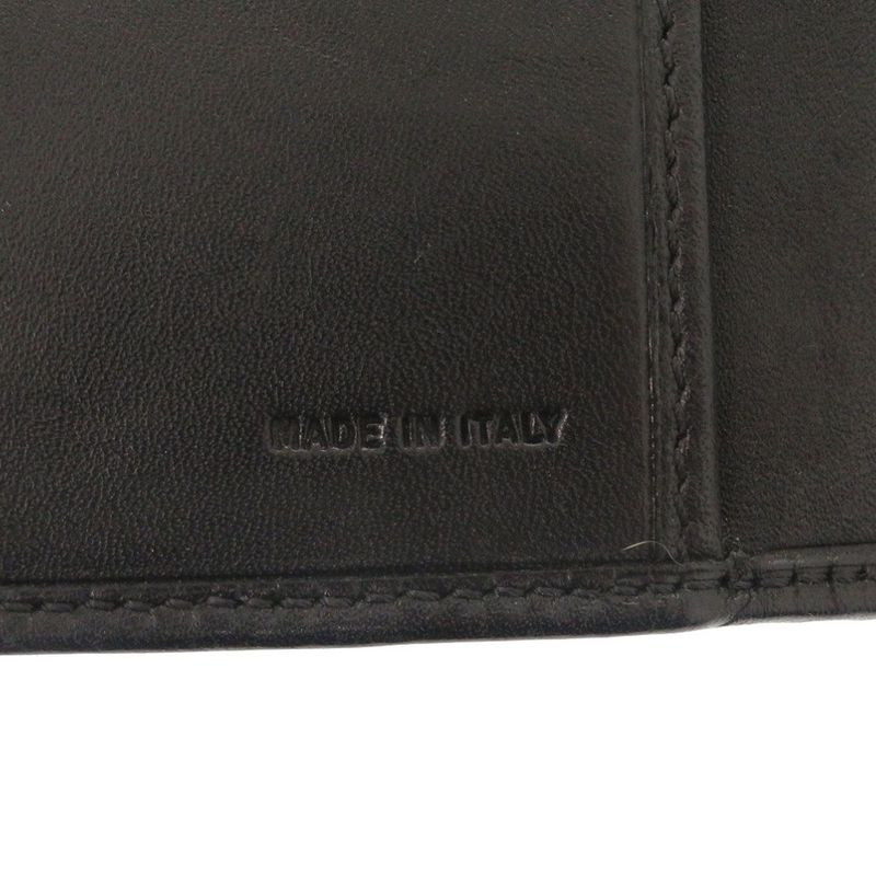 Fendi Zucca 7m0001 Canvas Black Bifold Wallet Black 0887 Fendi