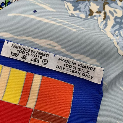 Hermes Carre 90 Prieres AU VENT Prayer In The Wind Scarf