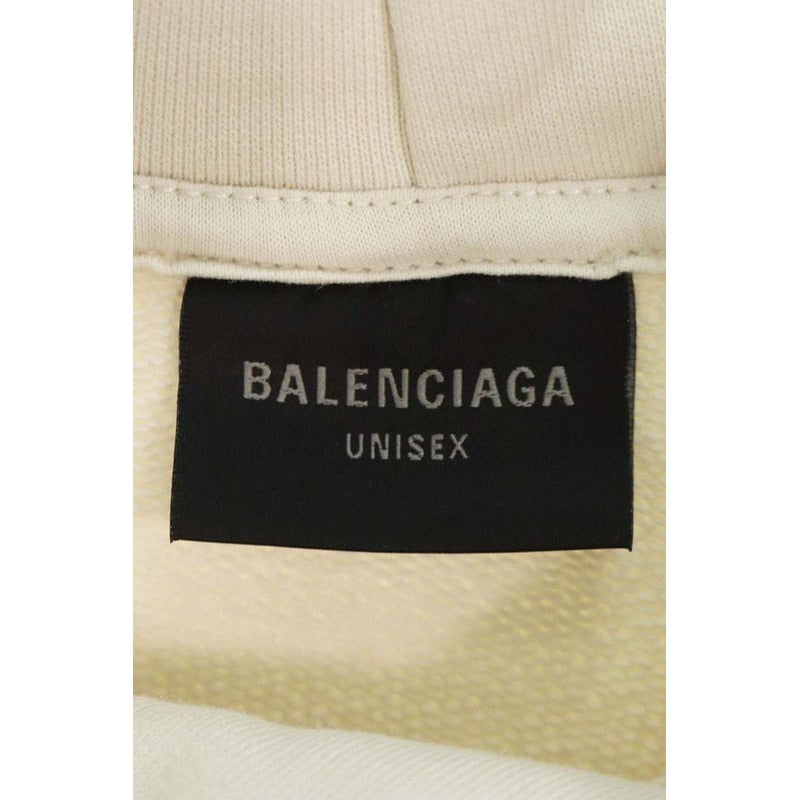 Balenciaga 24 AW Tqvt 3 Metal BB Stencil Pullover Hoodie — view 3