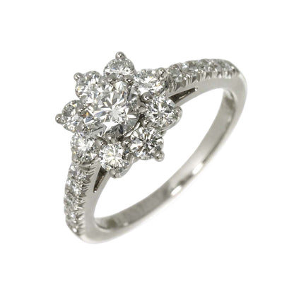 Harry Winston Sunflower Mini Ring Diamond Pt Platinum Certificate