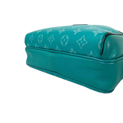 Louis Vuitton Outdoor Messenger PM Monogram Taigarama Leather Shoulder Bag