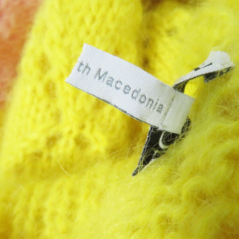 LOEWE S359y14k40 Mohair Trompe L'oeil Sweater/long Sleeve Long Knit Pullover