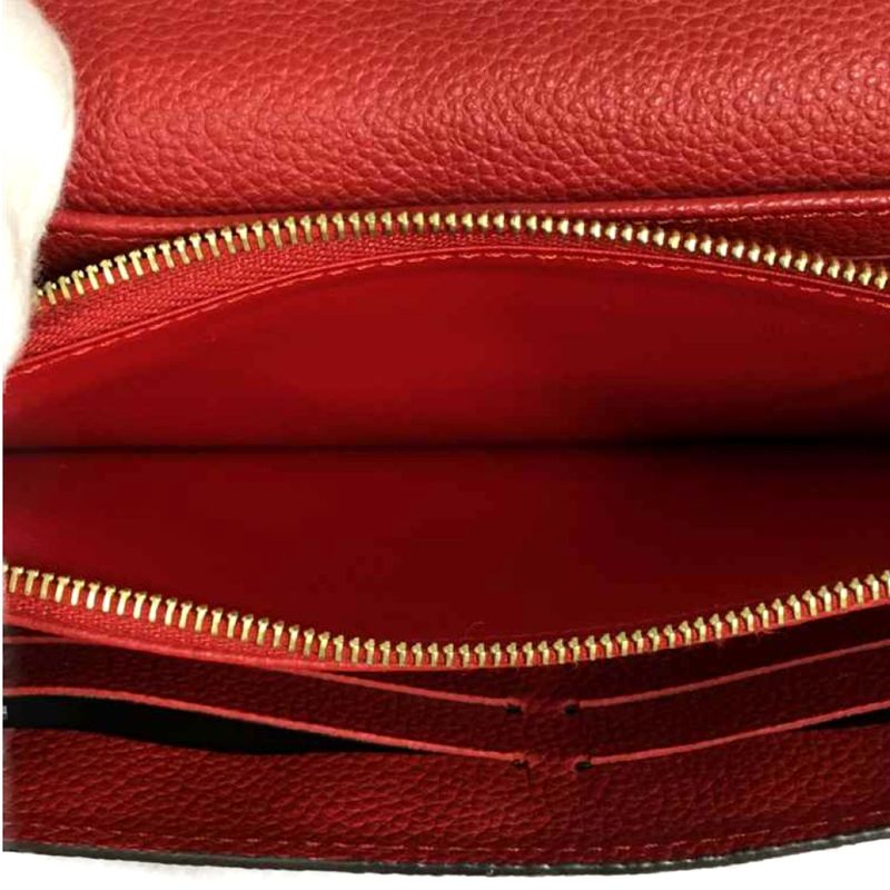 Louis Vuitton Portefeuille Sarah Monogram Empreinte M61181 Red