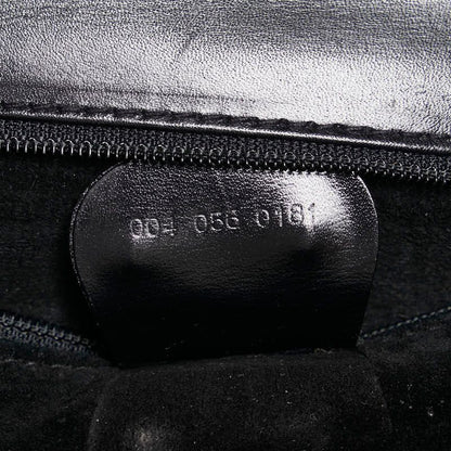 Gucci Old Gucci Vintage Shoulder Bag Crossbody 004 056 0181 Black Leather