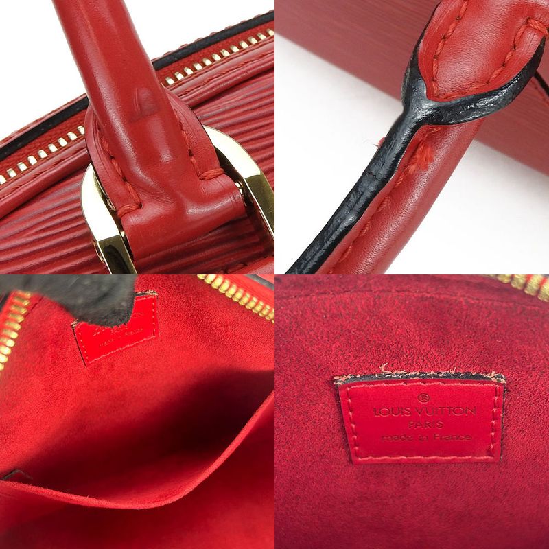 Louis Vuitton Handbag Jasmine M52087 Epi Leather Red Castilian Red Gold