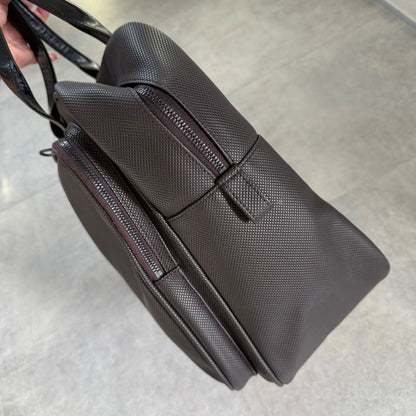 Bottega Veneta Marco Polo Business Bag Briefcase Handbag Dark Brown Men's Bag