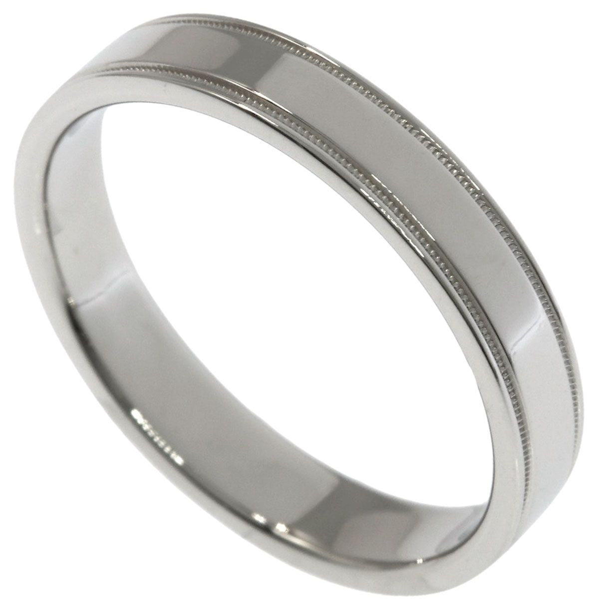 Tiffany & Co. Milgrain Flat Band Ring
