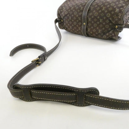 Louis Vuitton Monogram Mini Lin Saumur Shoulder Bag Ebene — view 6