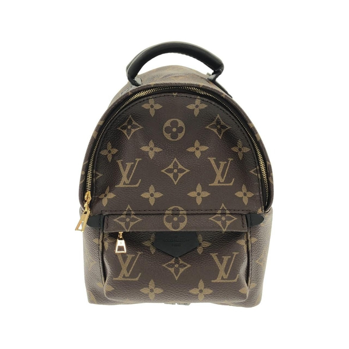 Louis Vuitton Monogram Palm Spring Backpack Mini Sac Brown Marron