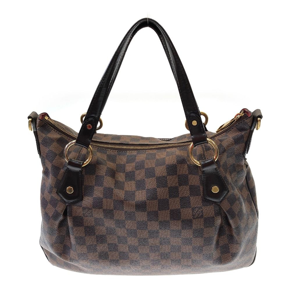 Louis Vuitton Damier Ebene Evora MM N41131 Brown