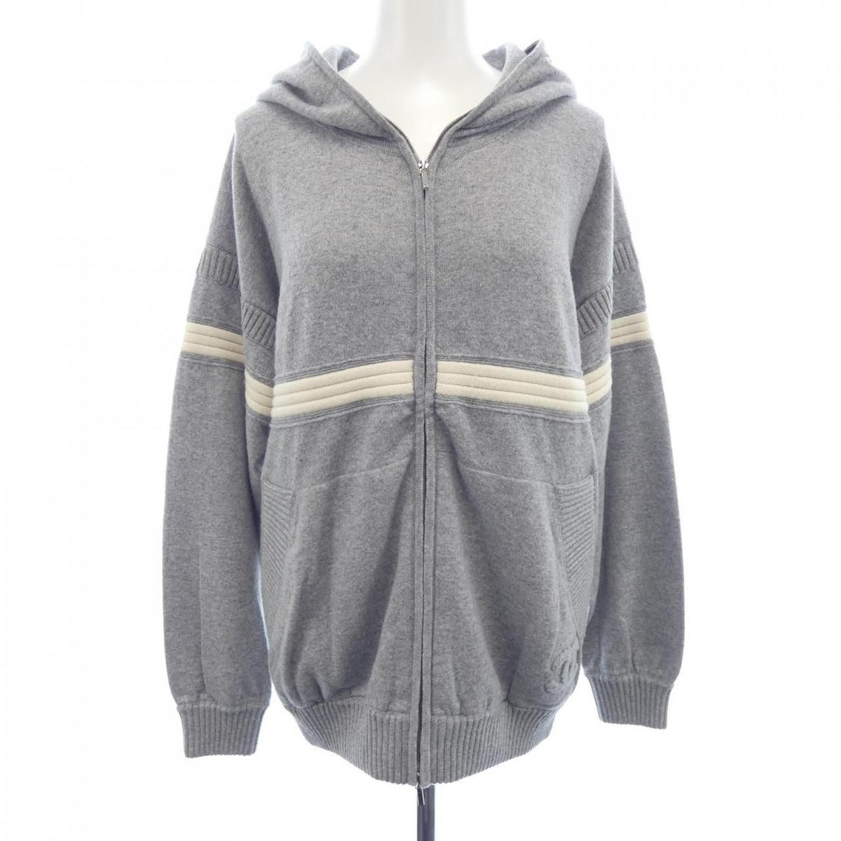 Chanel Hoodie Cashmere Gray