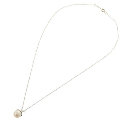 Tiffany & Co Heart 925 Silver Pearl Necklace Accessory 0752 Tiffany & Co