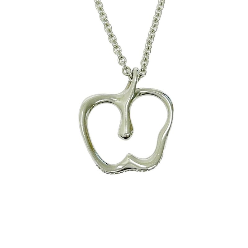 Tiffany & Co Tiffany & Co Silver Apple Motif Necklace 3.8g 925 Engraved 404291