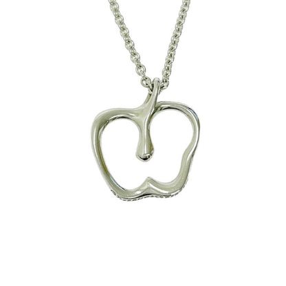 Tiffany & Co Tiffany & Co Silver Apple Motif Necklace 3.8g 925 Engraved 404291
