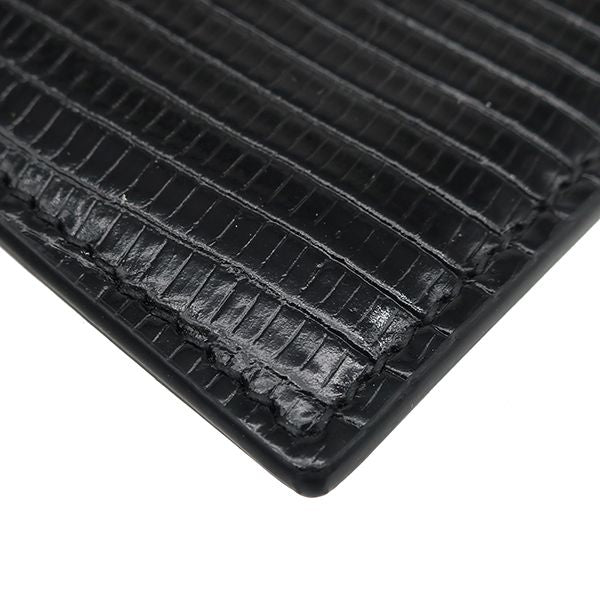 Gucci Card Case GG Marmont Leather Black Gold Hardware Business Card Holder