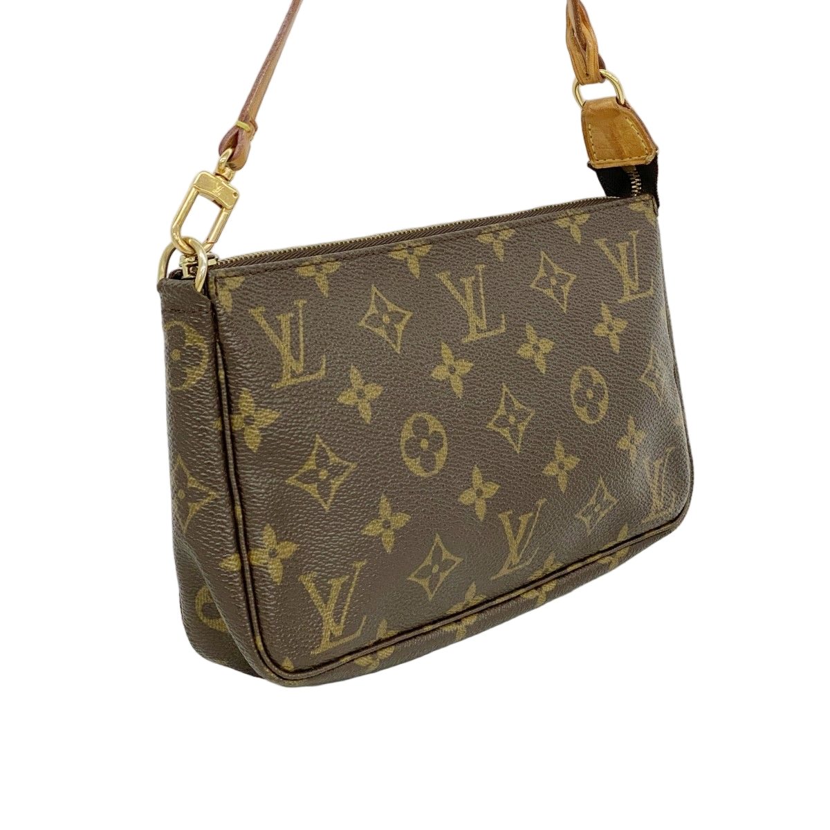 Louis Vuitton Pouch Monogram Pochette Brown — view 2