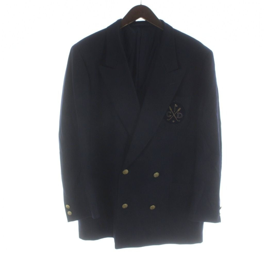 Dior Tailored Jacket Black Leather Long Sleeve Fully