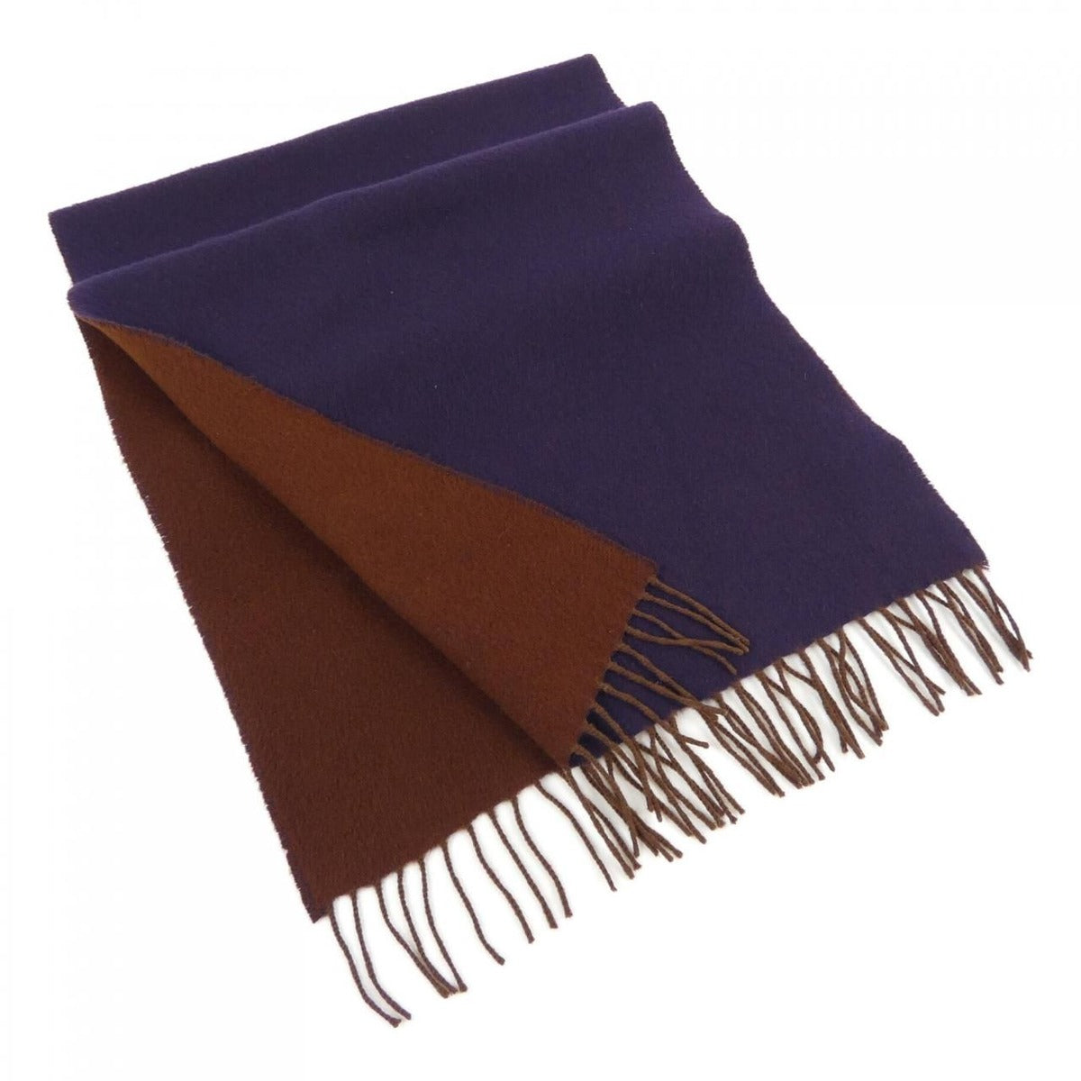 Hermes Scarf Cashmere Brown