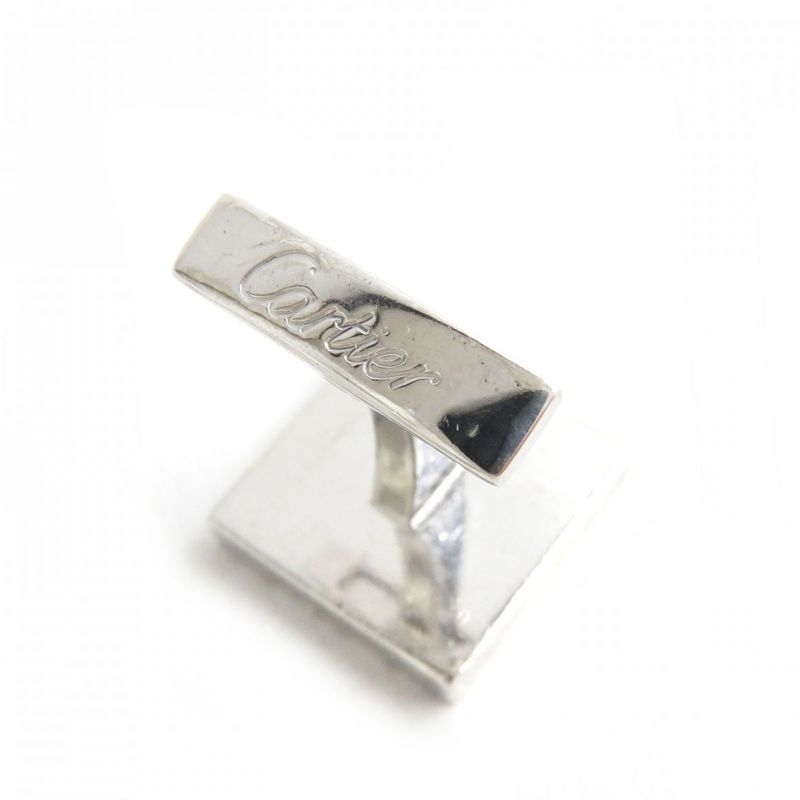Cartier C2 Motif Happy Birthday Sv925 Square Shape Cufflinks