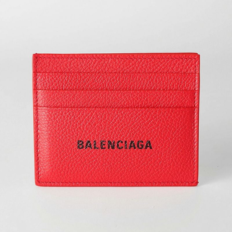 Balenciaga Card Case Cache Red