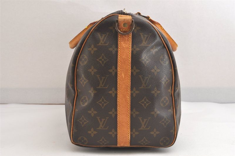 Louis Vuitton Monogram Keepall Bandouliere 45 M41418 Boston Bag 3232n