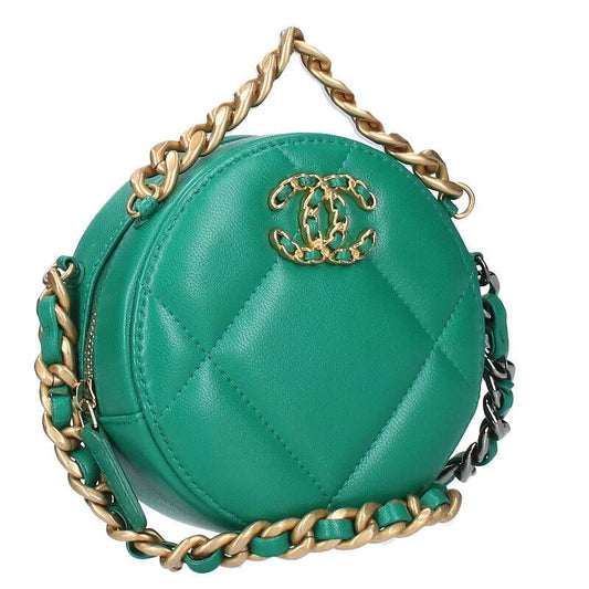 Chanel Matelasse Round Chain Wallet Shoulder Bag Men's
