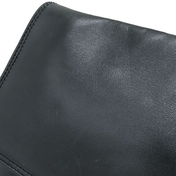 Chanel Shoulder Bag Logo Sakosh Leather Black 59***** [storage Bag