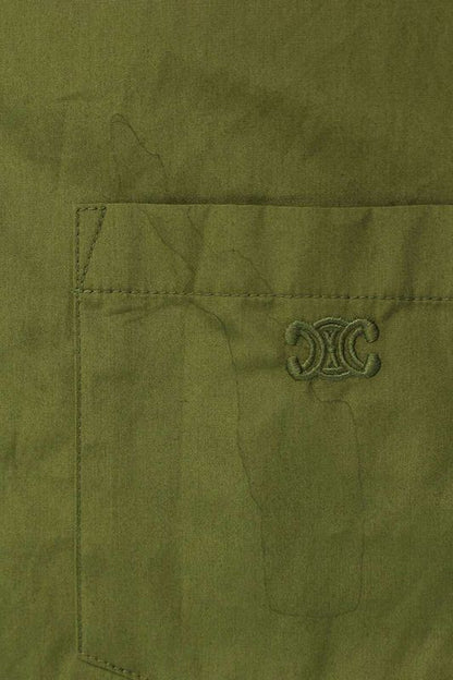 Celine Rc0890t01 Beau Ring Short Sleeve Shirt Men's 40