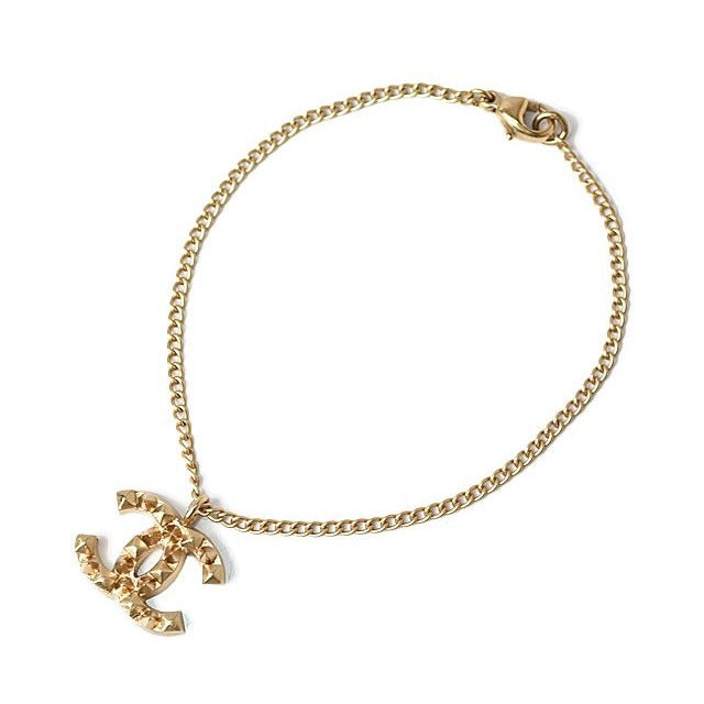 Chanel Bangle Bracelet Coco Mark Studs