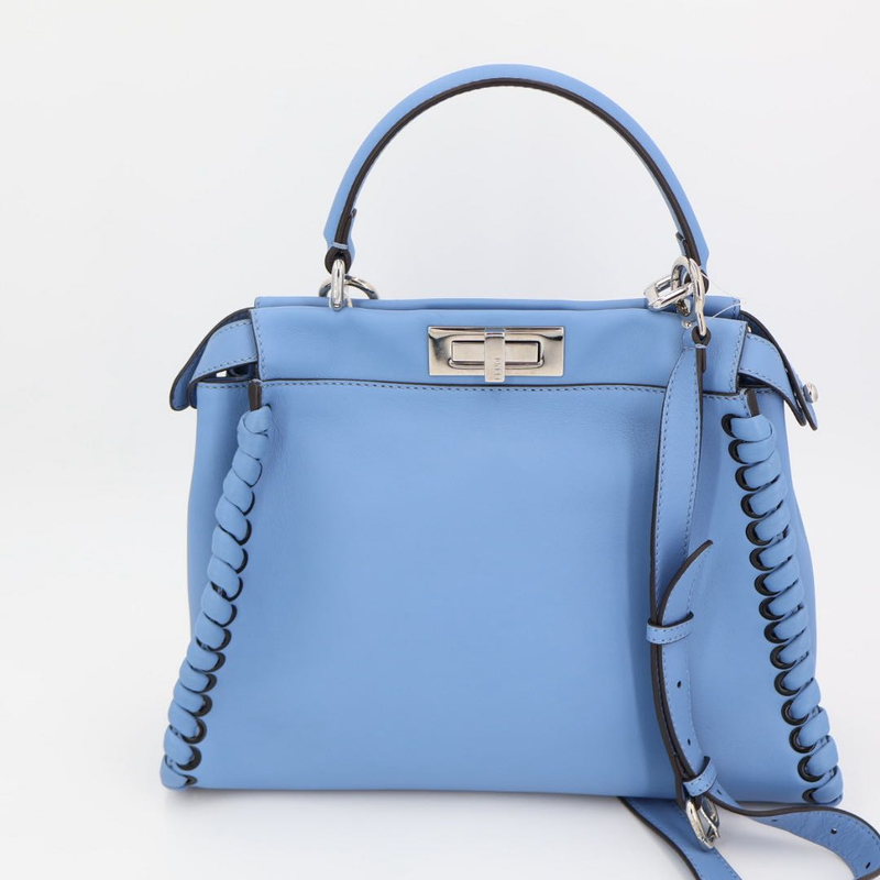 Fendi Regular Peekaboo 2 Way Blue 8bn290