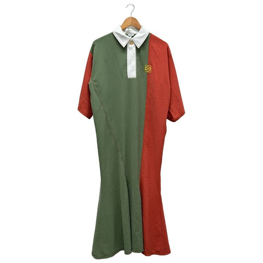 Loewe 1718099 D2196660ga 2019ss Dress Women's Pink And Green S