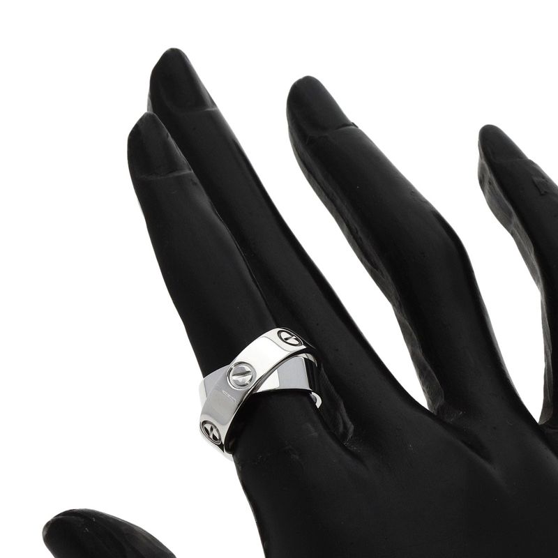 Cartier Sea Cles Settlove #49 Ring - Ring 18K White Gold Ladies