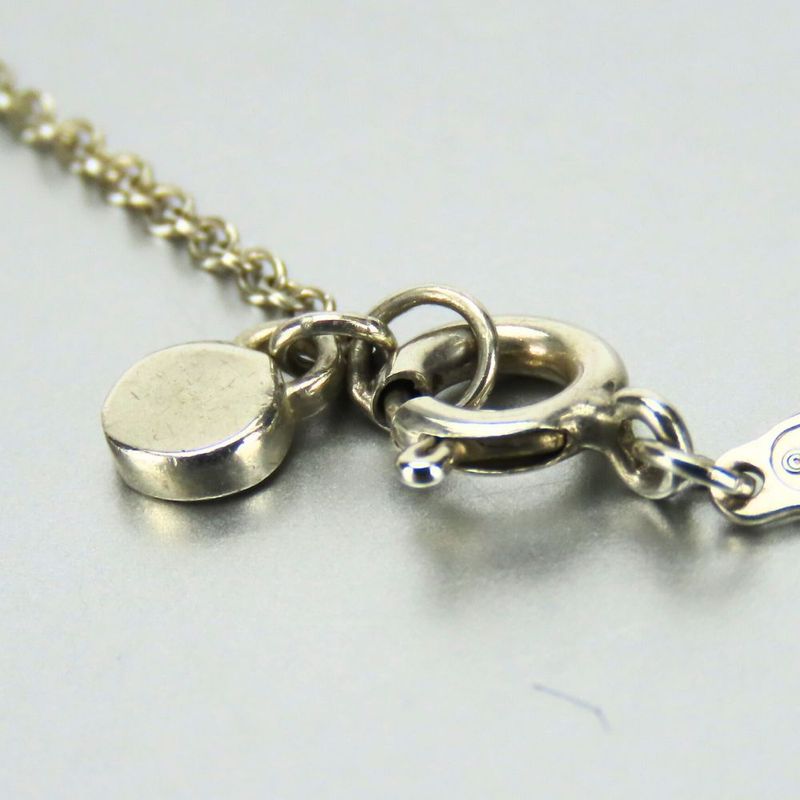 Tiffany & Co Necklace Return To Round 925 Silver Approx 4.0g Silver Tiffany &