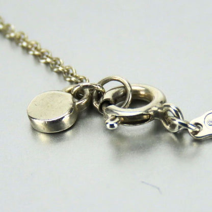 Tiffany & Co Necklace Return To Round 925 Silver Approx 4.0g Silver Tiffany &