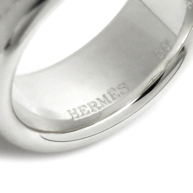 Hermes Ring Evelyn Silver 925 Silver #50 (Jp10) Accessories Ag925 Sv925 #9.5
