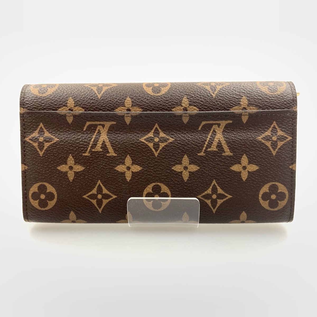 Louis Vuitton Monogram Portefeuille Sara Bifold Long Wallet M62235 Brown X