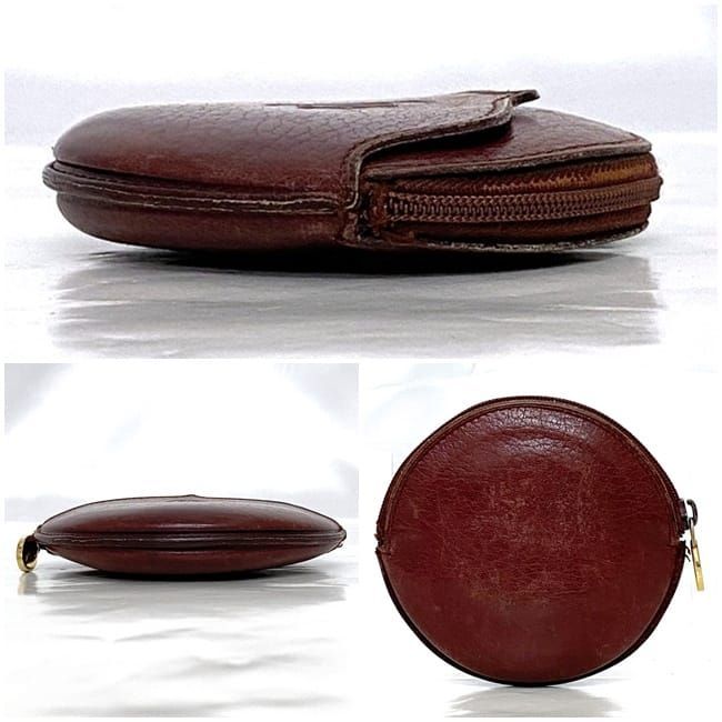 Cartier Coin Case Ec22481 Bordeaux Must Coin Purse