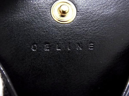 Pattern Celine Macadam Pattern PVC Coin Case Coin Purse Men's Ladies Brown