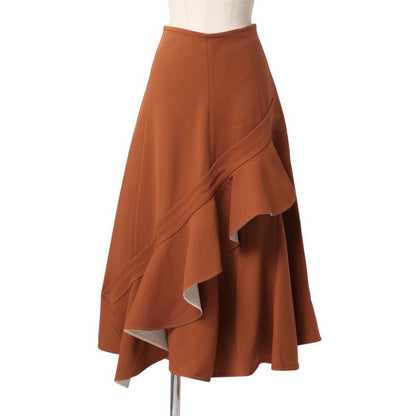 Celine Long Skirt Size 36 155 68A Phoebe Period Mermaid Ruffle Skirt Made In