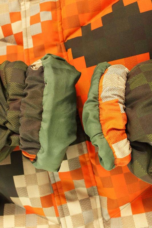 Louis Vuitton Rm242m MJR Hrb67e Hrb67emjr Damouflage Print Down Jacket Men 46