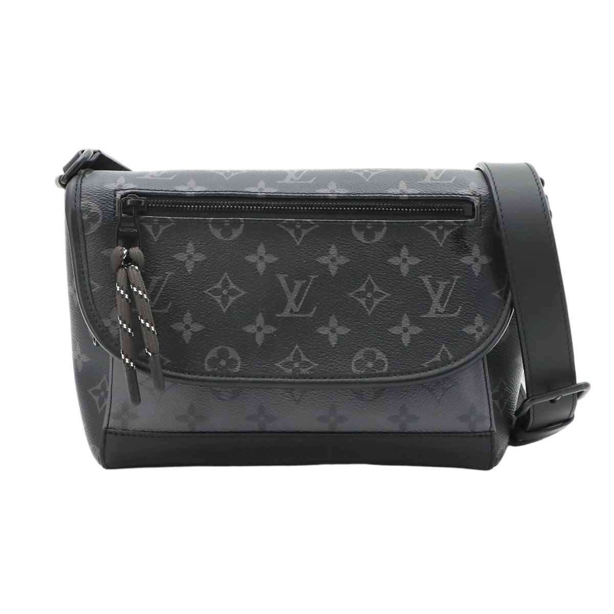 Louis Vuitton Monogram Eclipse Reverse Pulse Messenger Shoulder