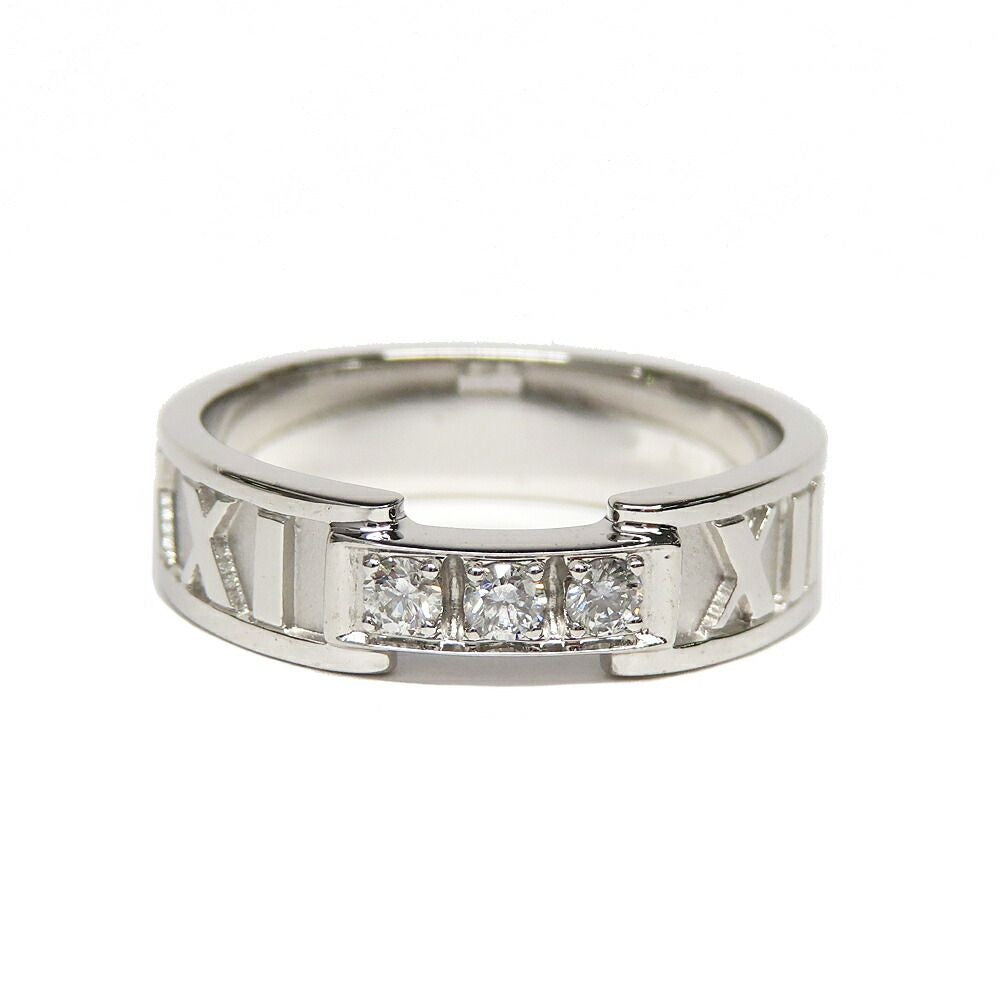 Tiffany & Co. Atlas Diamond Ring 18K White Gold
