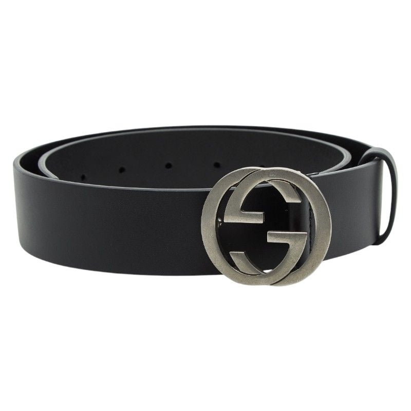 Gucci Belt Size 75 30 Black Leather