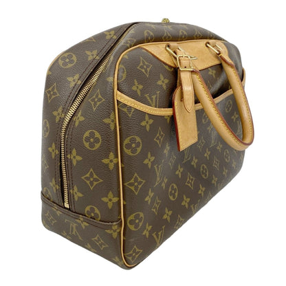 Louis Vuitton Handbag Monogram Deauville Brown — view 2