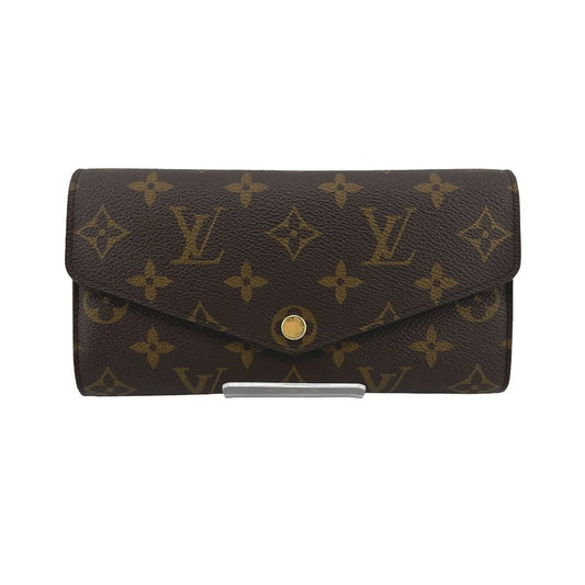 Louis Vuitton Monogram Wallet Portefeuille-sarah Long
